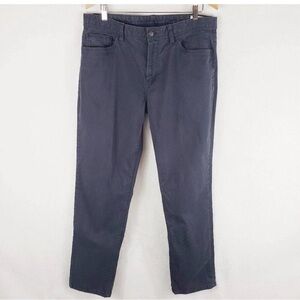 English Laundry Corduroy Pants Men 36X34 Walker Navy Blue Straight Leg  EUC